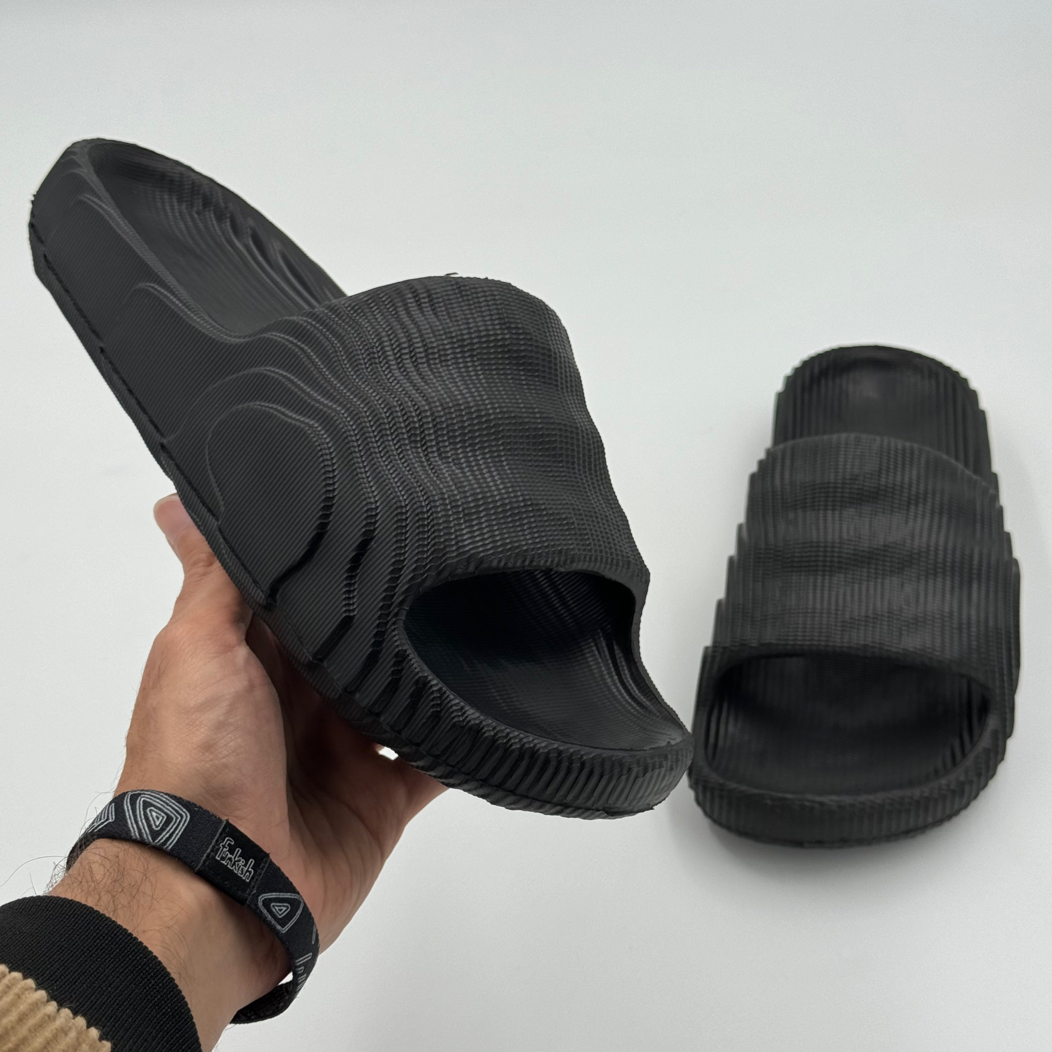 Wavy EVA Slides | Anti-Slip | Waterproof | Comfy