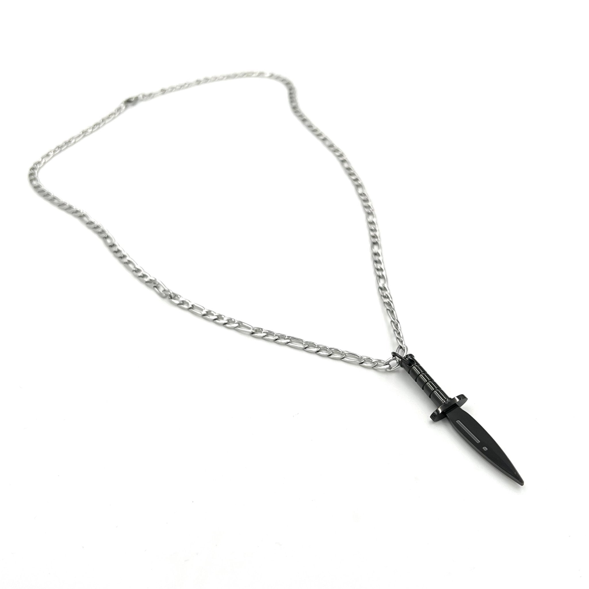 Black Dagger Necklace - Funkish